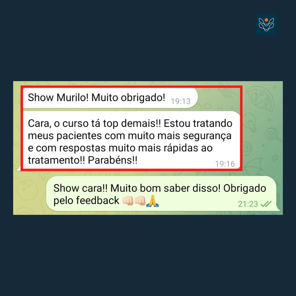 Depoimento de aluno da Formação Online 1